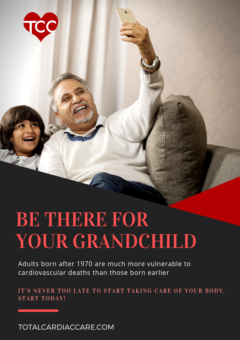 Be there for your grandchild! ADULTS BORN AFTER 1970 - Dr.Mahadevan _ Total cardiac care 